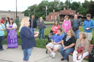Candlelit Vigil for Angie, Angela Steigerwalt, Depot Square Park, Tamaqua, 6-14-2014 (239)