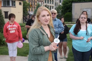 Candlelit Vigil for Angie, Angela Steigerwalt, Depot Square Park, Tamaqua, 6-14-2014 (246)