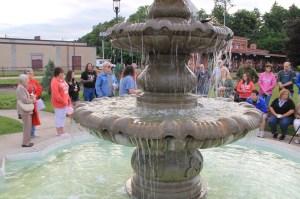 Candlelit Vigil for Angie, Angela Steigerwalt, Depot Square Park, Tamaqua, 6-14-2014 (258)