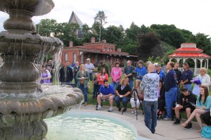 Candlelit Vigil for Angie, Angela Steigerwalt, Depot Square Park, Tamaqua, 6-14-2014 (259)