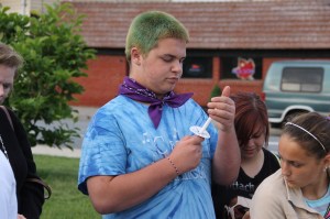 Candlelit Vigil for Angie, Angela Steigerwalt, Depot Square Park, Tamaqua, 6-14-2014 (269)