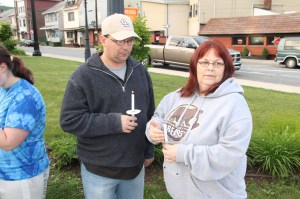 Candlelit Vigil for Angie, Angela Steigerwalt, Depot Square Park, Tamaqua, 6-14-2014 (287)