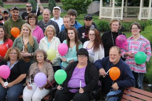 Candlelit Vigil for Angie, Angela Steigerwalt, Depot Square Park, Tamaqua, 6-14-2014 (31)