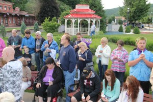 Candlelit Vigil for Angie, Angela Steigerwalt, Depot Square Park, Tamaqua, 6-14-2014 (319)
