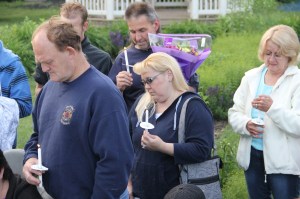 Candlelit Vigil for Angie, Angela Steigerwalt, Depot Square Park, Tamaqua, 6-14-2014 (325)