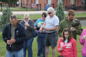 Candlelit Vigil for Angie, Angela Steigerwalt, Depot Square Park, Tamaqua, 6-14-2014 (330)