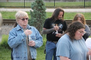 Candlelit Vigil for Angie, Angela Steigerwalt, Depot Square Park, Tamaqua, 6-14-2014 (334)