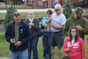 Candlelit Vigil for Angie, Angela Steigerwalt, Depot Square Park, Tamaqua, 6-14-2014 (337)