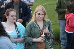 Candlelit Vigil for Angie, Angela Steigerwalt, Depot Square Park, Tamaqua, 6-14-2014 (349)