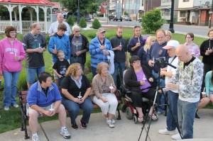 Candlelit Vigil for Angie, Angela Steigerwalt, Depot Square Park, Tamaqua, 6-14-2014 (352)
