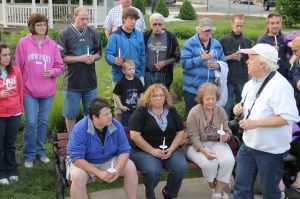 Candlelit Vigil for Angie, Angela Steigerwalt, Depot Square Park, Tamaqua, 6-14-2014 (354)