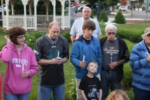 Candlelit Vigil for Angie, Angela Steigerwalt, Depot Square Park, Tamaqua, 6-14-2014 (361)