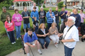 Candlelit Vigil for Angie, Angela Steigerwalt, Depot Square Park, Tamaqua, 6-14-2014 (367)