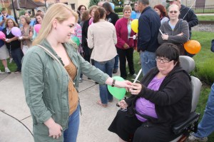 Candlelit Vigil for Angie, Angela Steigerwalt, Depot Square Park, Tamaqua, 6-14-2014 (4)