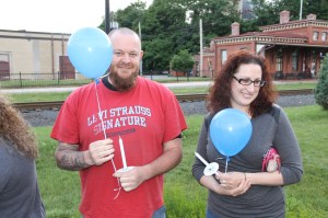 Candlelit Vigil for Angie, Angela Steigerwalt, Depot Square Park, Tamaqua, 6-14-2014 (43)