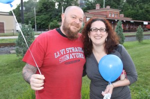 Candlelit Vigil for Angie, Angela Steigerwalt, Depot Square Park, Tamaqua, 6-14-2014 (44)