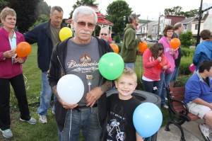 Candlelit Vigil for Angie, Angela Steigerwalt, Depot Square Park, Tamaqua, 6-14-2014 (46)