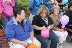 Candlelit Vigil for Angie, Angela Steigerwalt, Depot Square Park, Tamaqua, 6-14-2014 (47)
