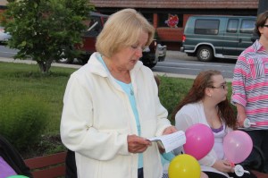 Candlelit Vigil for Angie, Angela Steigerwalt, Depot Square Park, Tamaqua, 6-14-2014 (50)