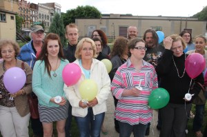 Candlelit Vigil for Angie, Angela Steigerwalt, Depot Square Park, Tamaqua, 6-14-2014 (7)