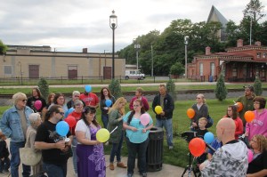 Candlelit Vigil for Angie, Angela Steigerwalt, Depot Square Park, Tamaqua, 6-14-2014 (74)