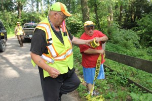Fallen Tree on Wires, Church Road, Rush Township, 6-27-2014 (14)