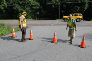 Fallen Tree on Wires, Church Road, Rush Township, 6-27-2014 (5)