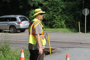 Fallen Tree on Wires, Church Road, Rush Township, 6-27-2014 (7)
