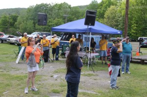 Flag Ceremony, Navy Club, USS Carbon County Ship 260, No. 9 Mine and Museum, Lansford, 5-25-2014 (11)