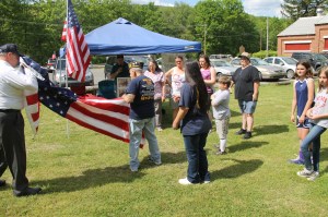 Flag Ceremony, Navy Club, USS Carbon County Ship 260, No. 9 Mine and Museum, Lansford, 5-25-2014 (14)