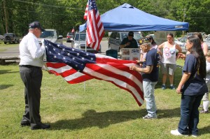Flag Ceremony, Navy Club, USS Carbon County Ship 260, No. 9 Mine and Museum, Lansford, 5-25-2014 (16)