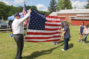 Flag Ceremony, Navy Club, USS Carbon County Ship 260, No. 9 Mine and Museum, Lansford, 5-25-2014 (19)