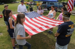 Flag Ceremony, Navy Club, USS Carbon County Ship 260, No. 9 Mine and Museum, Lansford, 5-25-2014 (33)
