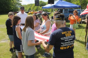 Flag Ceremony, Navy Club, USS Carbon County Ship 260, No. 9 Mine and Museum, Lansford, 5-25-2014 (36)