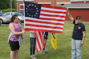 Flag Ceremony, Navy Club, USS Carbon County Ship 260, No. 9 Mine and Museum, Lansford, 5-25-2014 (54)