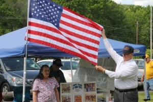 Flag Ceremony, Navy Club, USS Carbon County Ship 260, No. 9 Mine and Museum, Lansford, 5-25-2014 (63)