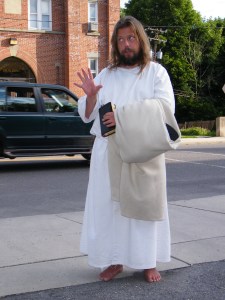 James, The Jesus Guy, visits Tamaqua, June 24, 2009 (15)