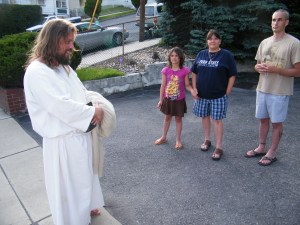 James, The Jesus Guy, visits Tamaqua, June 24, 2009 (18)