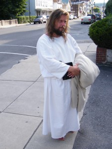 James, The Jesus Guy, visits Tamaqua, June 24, 2009 (19)
