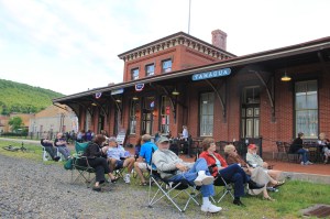 Jay Smar, Chamber of Commerce Summer Concert Series, Train Station, Tamaqua, 6-5-2014 (4)