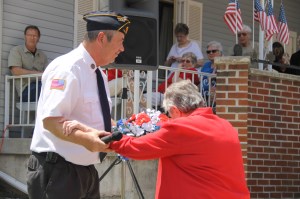 Larry Kabana Dedication, Tamaqua American Legion, Tamaqua, 5-26-2014 (3)