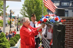 Larry Kabana Dedication, Tamaqua American Legion, Tamaqua, 5-26-2014 (5)