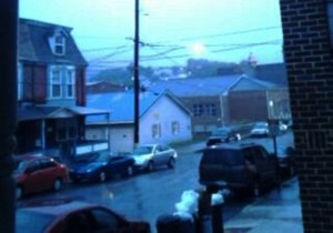 Lightning Strike, from Casey Leone, Tamaqua, 6-11-2014 (1)