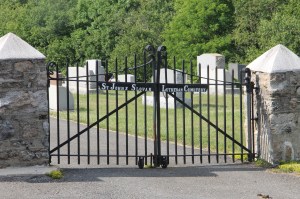 Littered Couch in Cemetery, Summit Hill, 6-22-2014 (16)