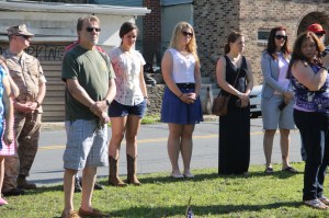 Memorial Service, John F. Kennedy Memorial Park, Lansford, 5-26-2014 (18)