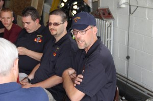 Middleport Fire Dept in NY visits Middleport Fire Company in Middleport, 6-6-2014 (12)
