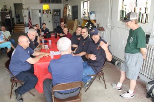 Middleport Fire Dept in NY visits Middleport Fire Company in Middleport, 6-6-2014 (13)