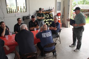 Middleport Fire Dept in NY visits Middleport Fire Company in Middleport, 6-6-2014 (15)