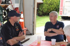 Middleport Fire Dept in NY visits Middleport Fire Company in Middleport, 6-6-2014 (18)