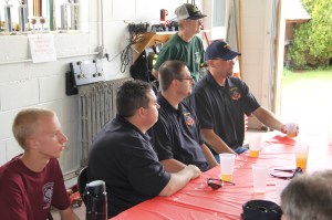 Middleport Fire Dept in NY visits Middleport Fire Company in Middleport, 6-6-2014 (4)